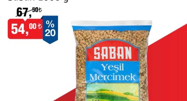 BİM'de Yeşil Mercimek İndirimi: 9-30 Ekim Tarihleri Arasında Geçerli