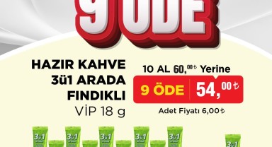 BİM'den Kahveseverlere İndirim: 10 Al 9 Öde Kampanyası
