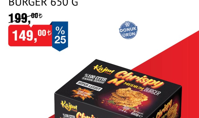 BİM'den Karamanlılara Özel Çıtır Piliç Burger İndirimi Başladı!