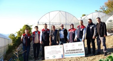 Karaman Ermenek'te Sera Üretimi Yerinde İncelendi