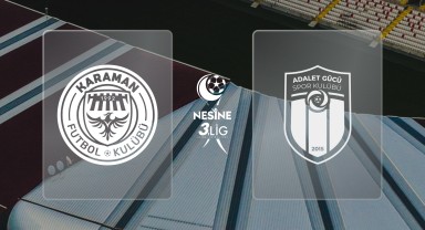 Karaman FK'nın Adaletgücü Maçı Detayları Belli Oldu!