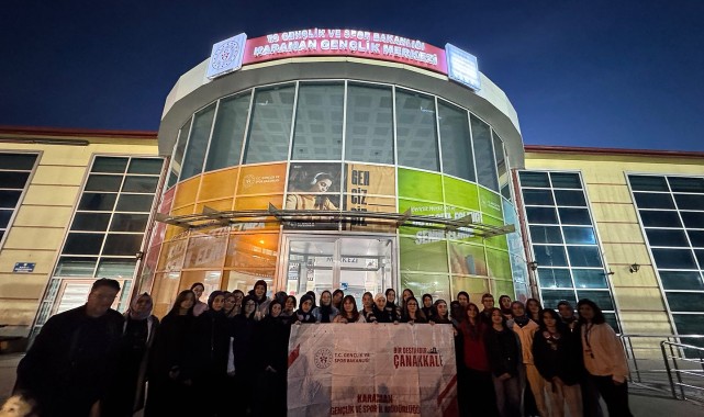 Karaman Gençlik Merkezi'nden Çanakkale'ye Anlamlı Yolculuk