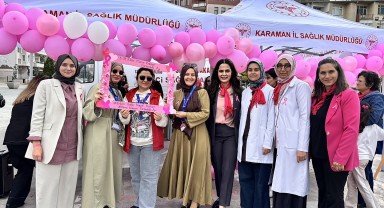 Karaman Gençlik Merkezi'nden Meme Kanseri Farkındalık Etkinliği