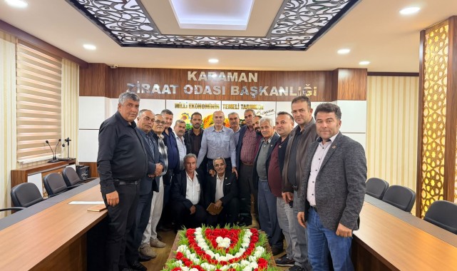 Karaman Göksu Havzası'nda Zeytin Üreticilerinin Sorunları Görüşüldü