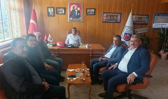 Karaman Ticaret Borsası'nda Ekrem Çavaş Yeniden Başkan Seçildi