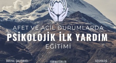 Karaman'da Afetler İçin Psikolojik İlk Yardım Eğitimi Başlıyor