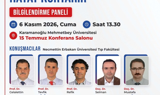 Karaman'da Hayat Kurtaracak Buluşma: Sempozyum Düzenleniyor