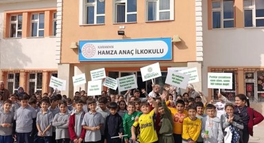 Karaman'da Miniklerden Çevre İçin Anlamlı Adım
