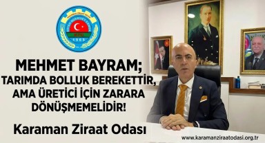 Karaman'da Rekolte Arttı Ancak Çiftçi Kazanamıyor