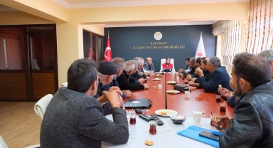 Karaman'da Zeytin Üretimi İçin Kritik Toplantı Yapıldı
