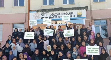 Tertemiz Karaman Projesi Şehit Oğuzhan Küçük İmam Hatip Ortaokulunda